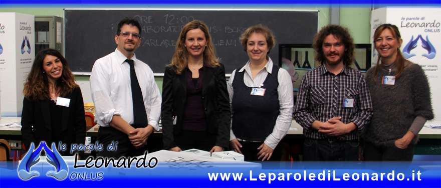 Gruppo “Le Parole di Leonardo ONLUS” a Handimatica 2014